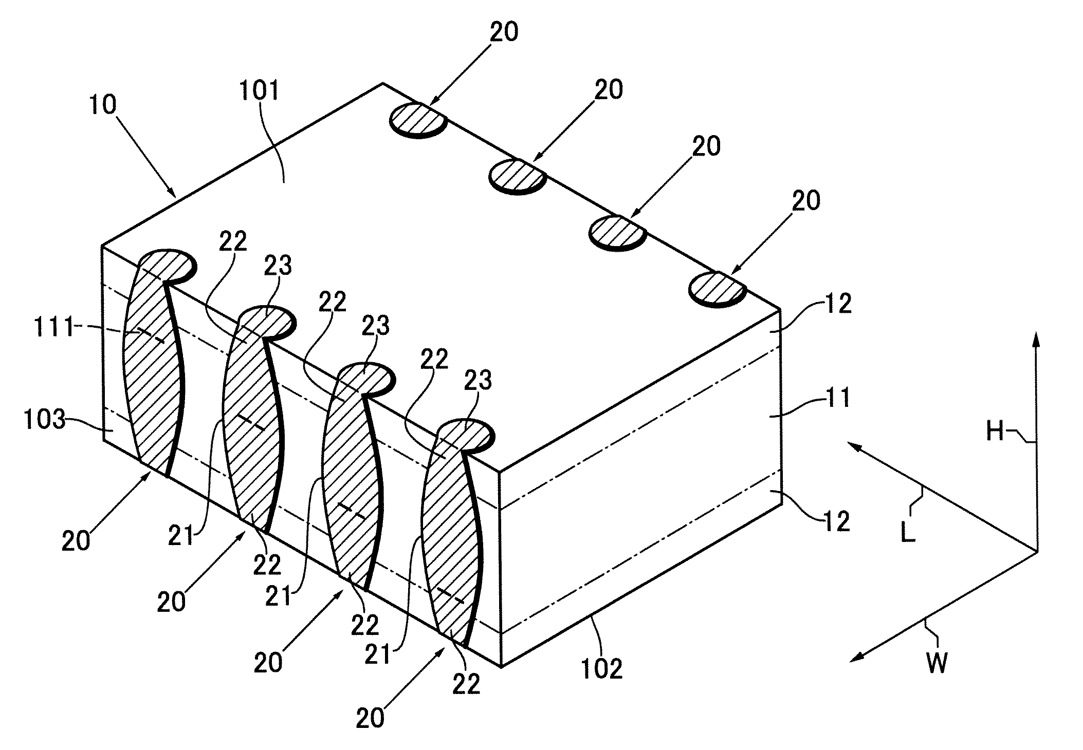 Laminated ceramic capacitor