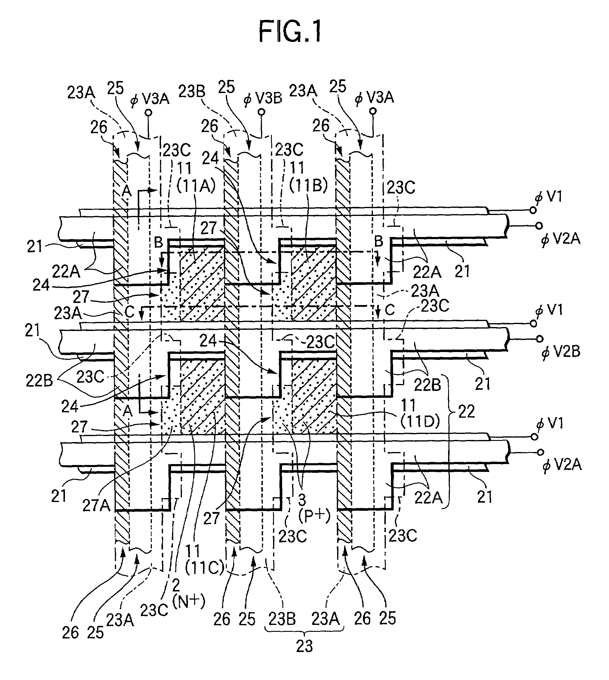 Solid-state image pickup device and method for driving the same