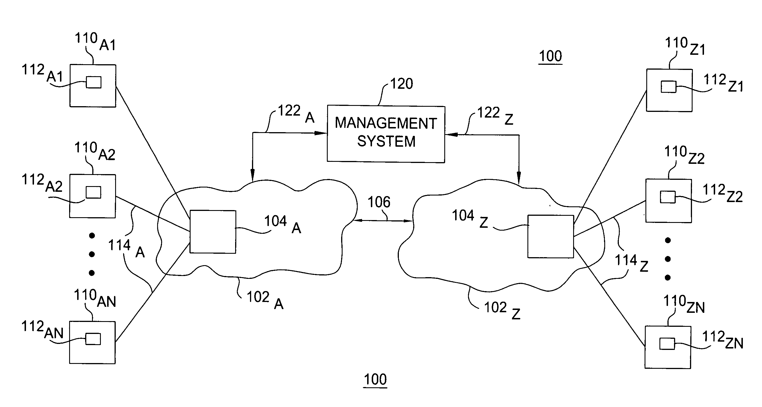 Method and apparatus for policing connections using a leaky bucket algorithm with token bucket queuing