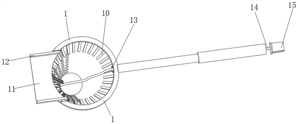 Fishing dip net capable of preventing hanging and clamping by reducing and folding