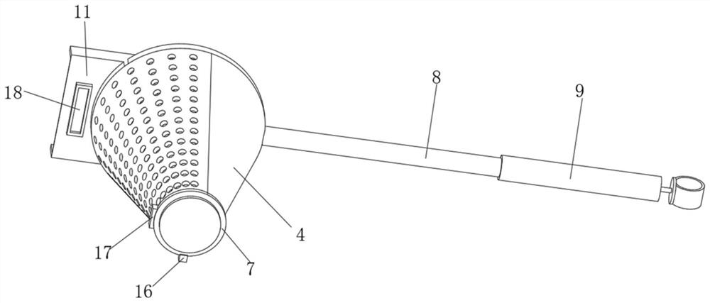 Fishing dip net capable of preventing hanging and clamping by reducing and folding