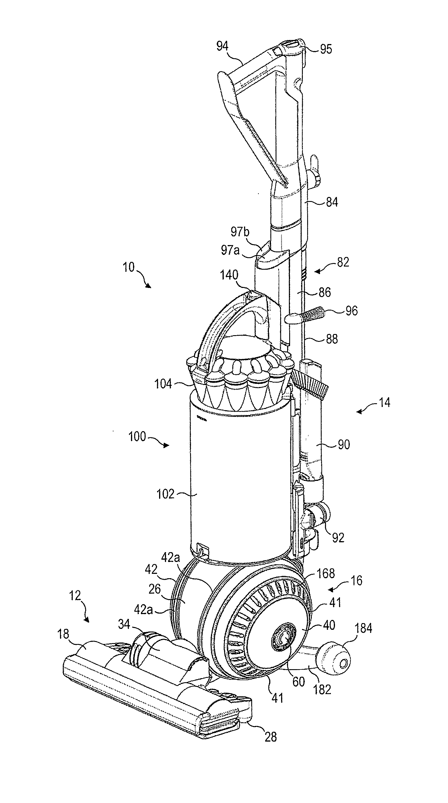 Surface treating appliance