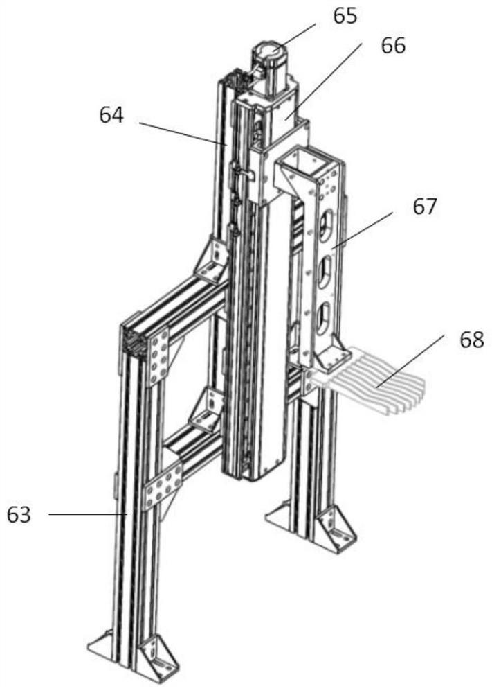 A device for measuring the volume of weights