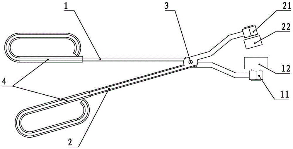 Clamp type detecting and sampling device for animal skin sample