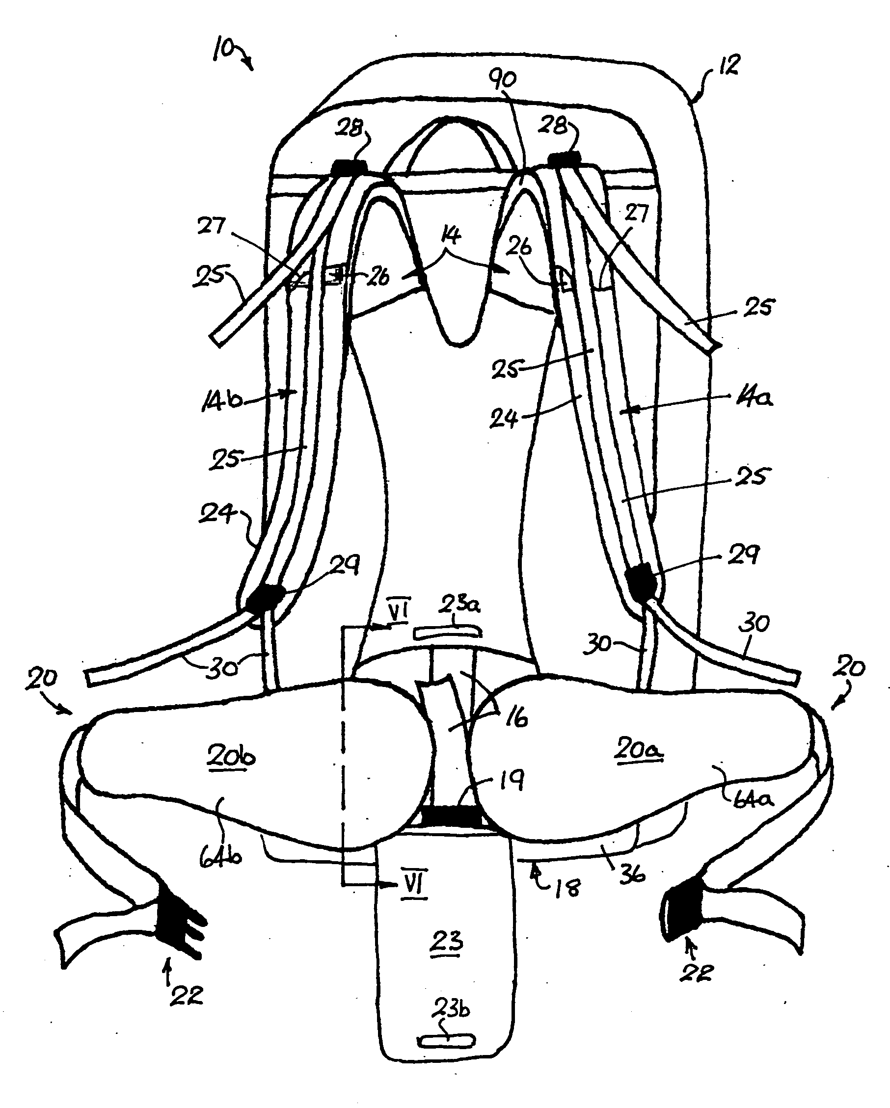 Backpack and components therefor