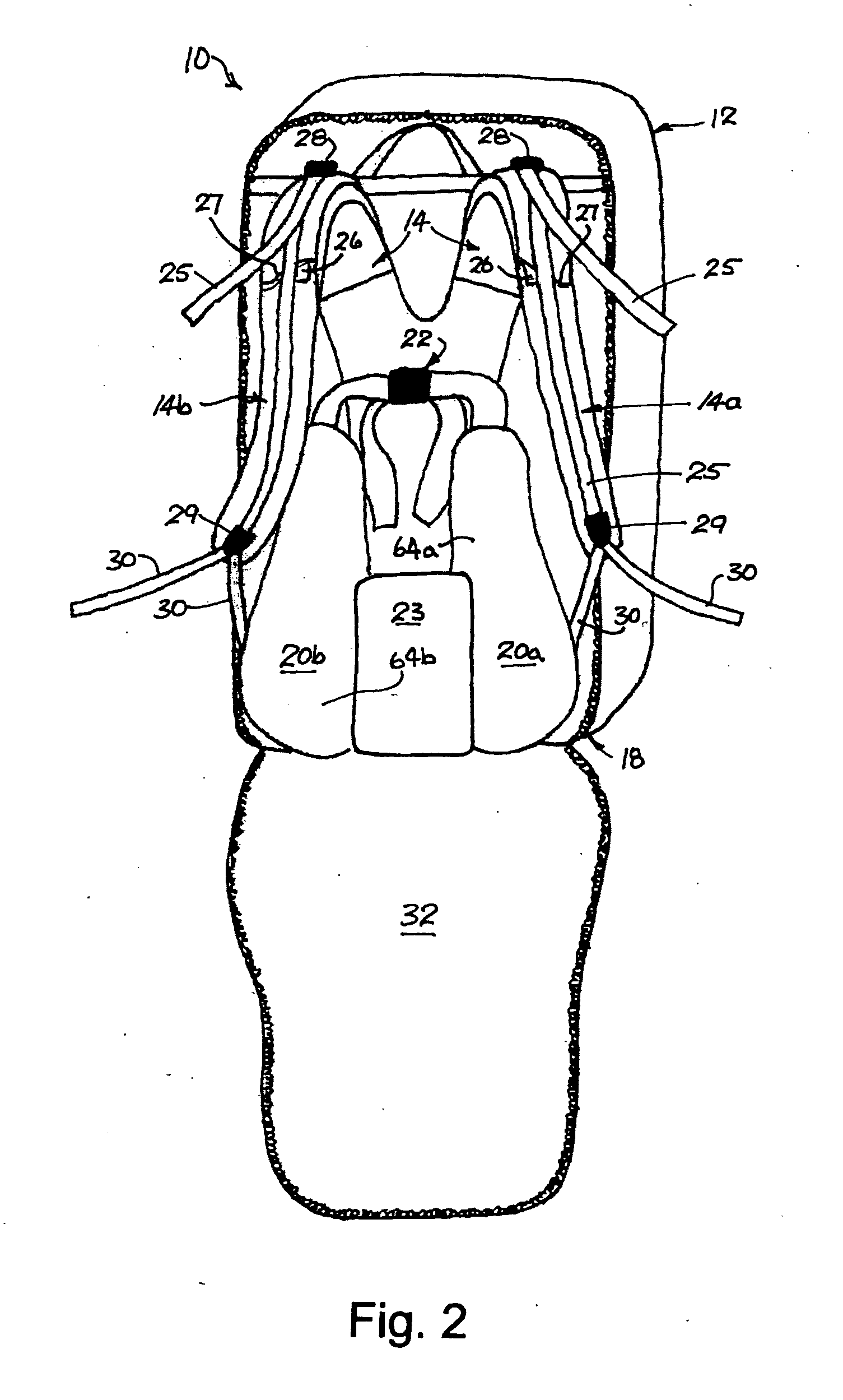 Backpack and components therefor