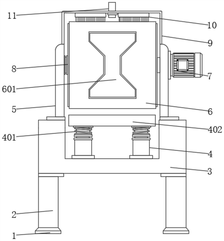 Novel cutting device for cloth diaper processing