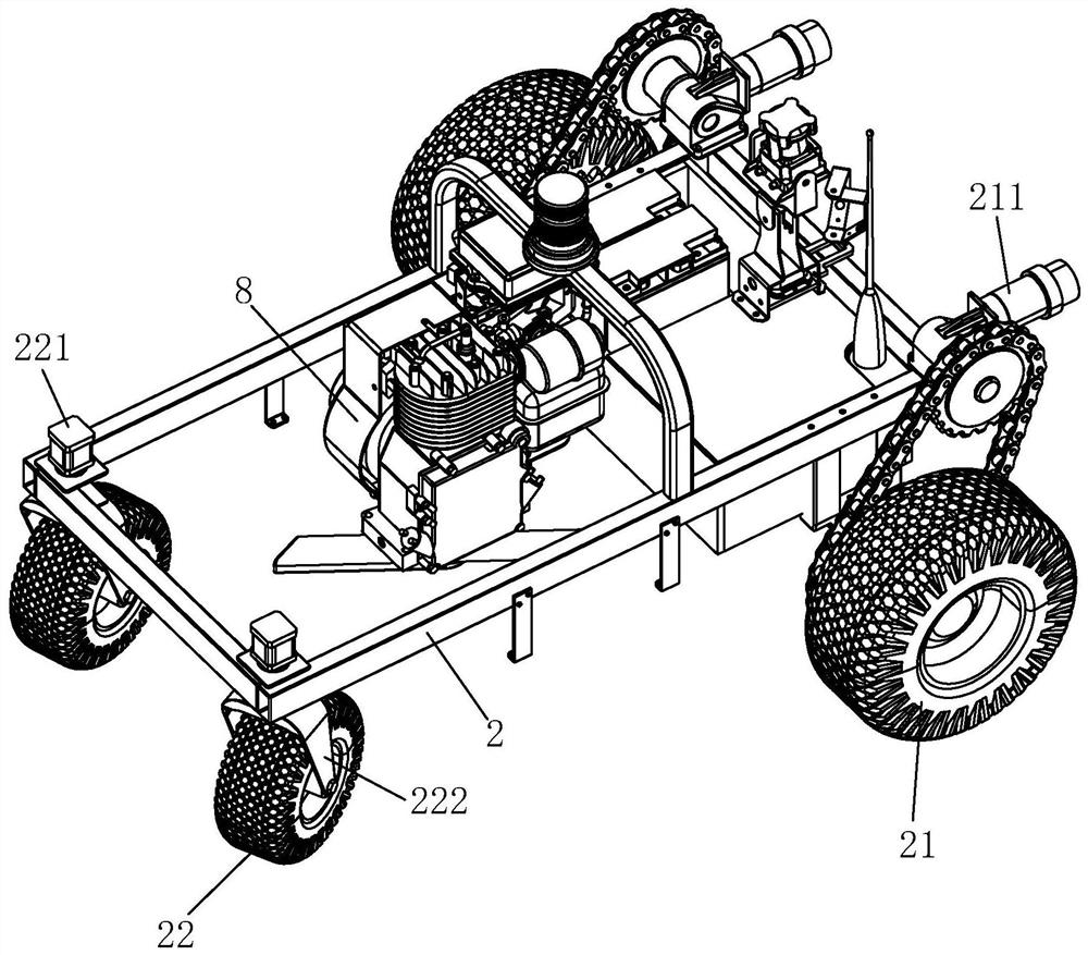 Garden modeling robot