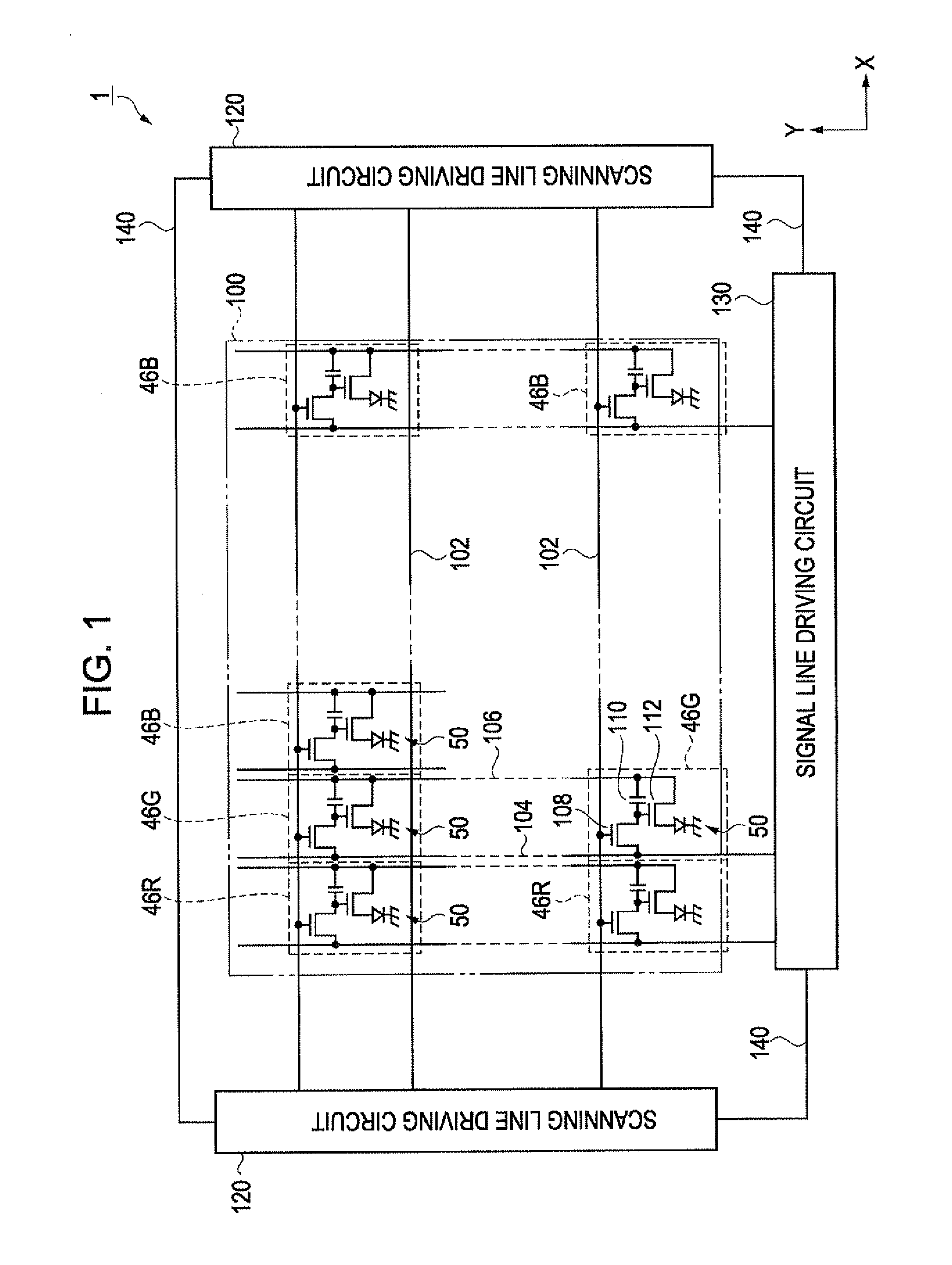 Organic el device, method of producing organic el device, and electronic apparatus