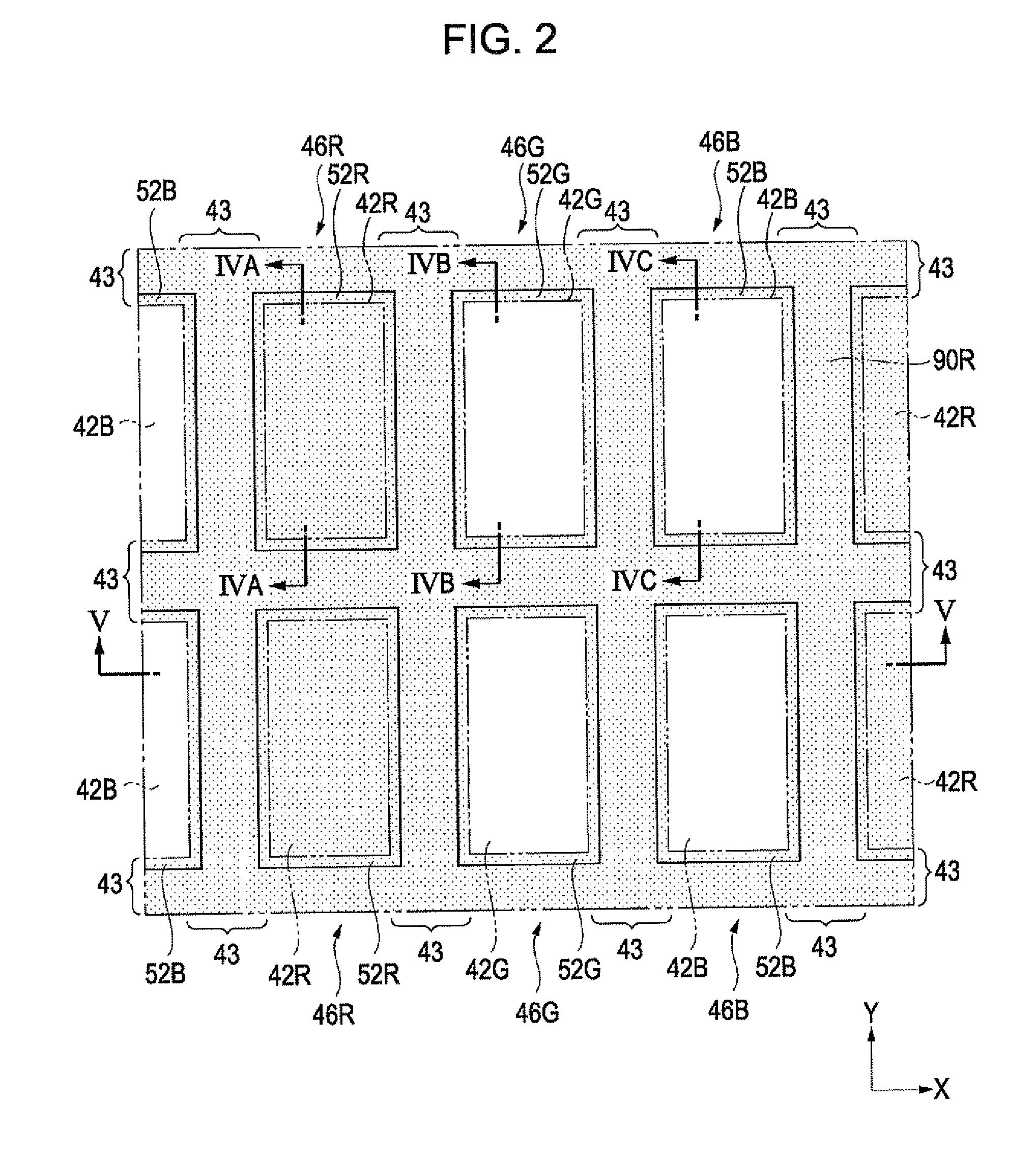 Organic el device, method of producing organic el device, and electronic apparatus