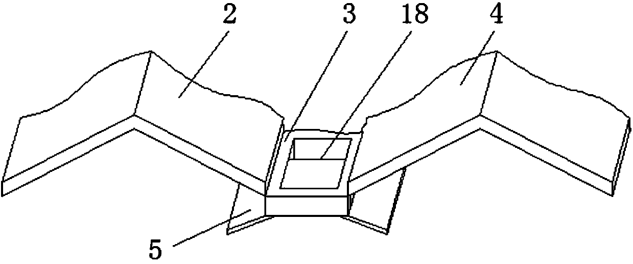 Cooling device of construction worker rest shed with good cooling effect