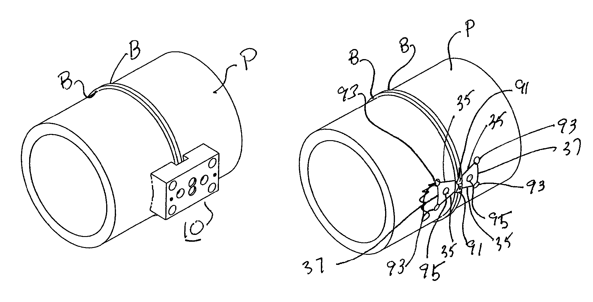 Method and template for producing a tensile test coupon