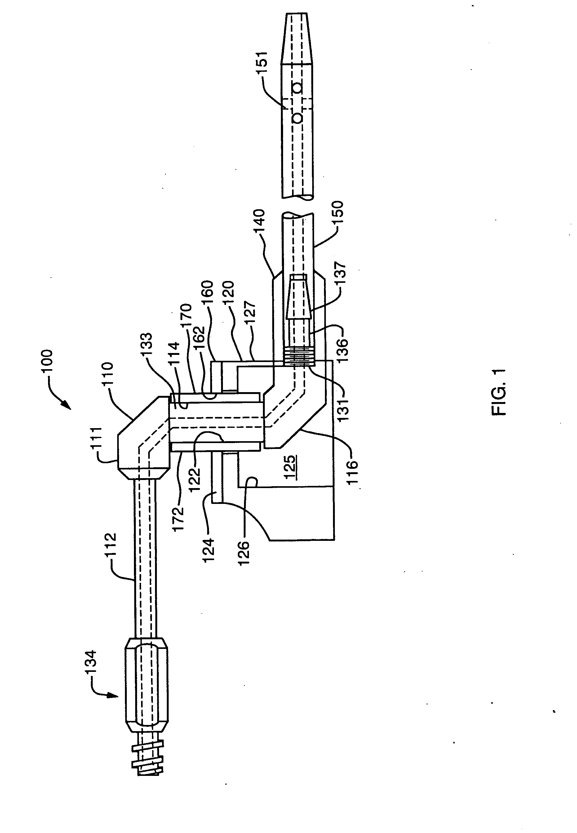 Medical device with adjustable tissue ingrowth cuff