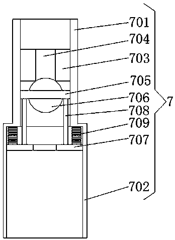 Water-saving type irrigating device for rose garden