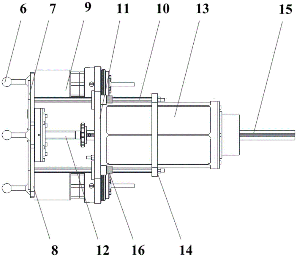 An on-orbit supplementary gas-liquid interface device