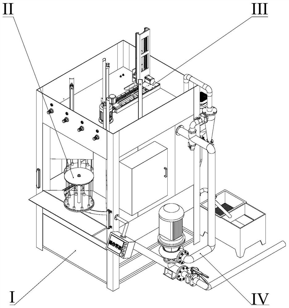 A hard alloy tool passivation device and working method