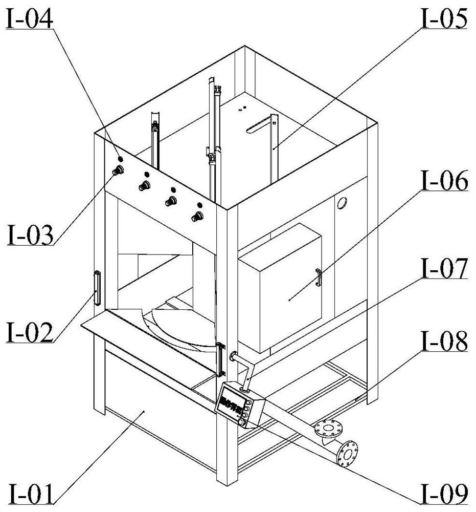 A hard alloy tool passivation device and working method