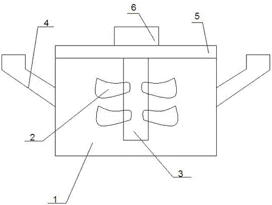 Dust removal type urban fallen leaf collection and fermentation system