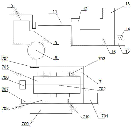 Dust removal type urban fallen leaf collection and fermentation system