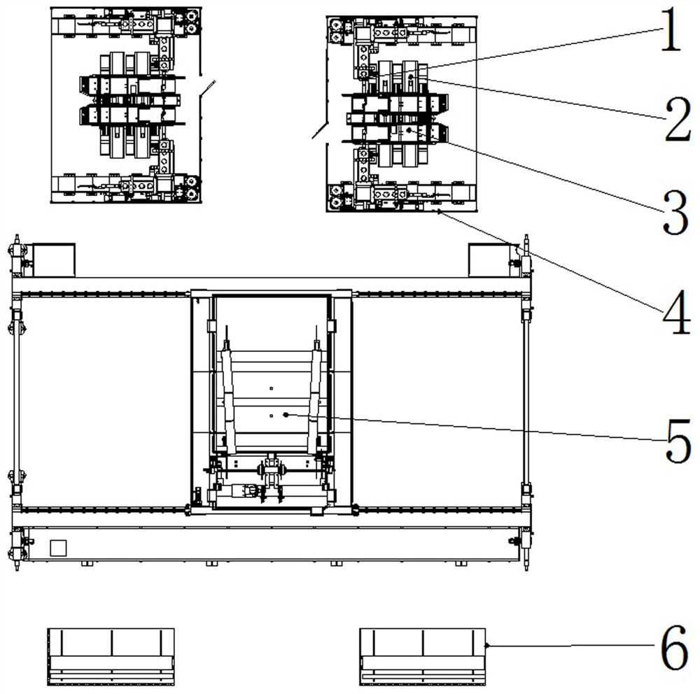 Automatic transfer method for hydraulic support structural part welding procedure