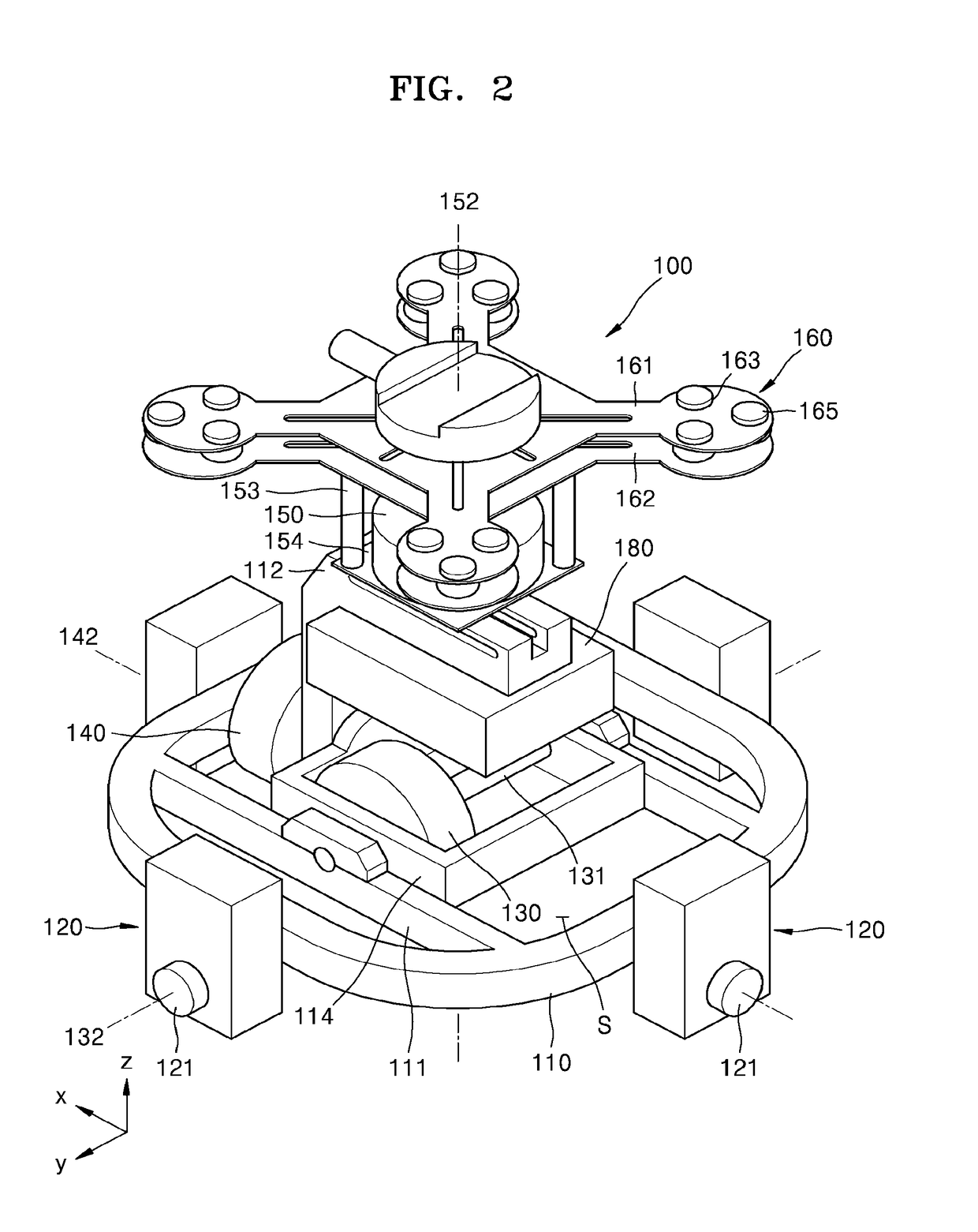 Stabilizer for camera shooting