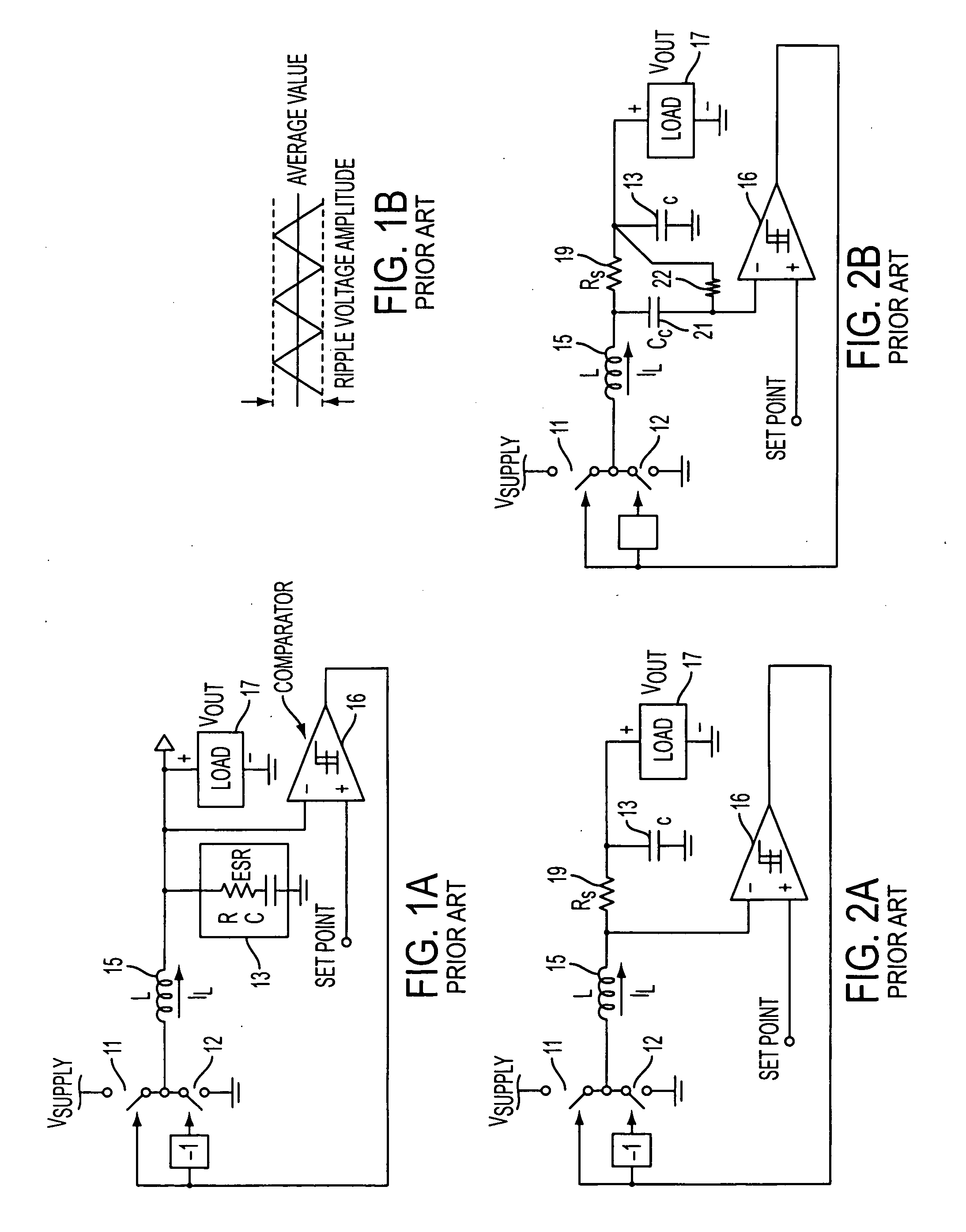 Hysteretic switching regulator