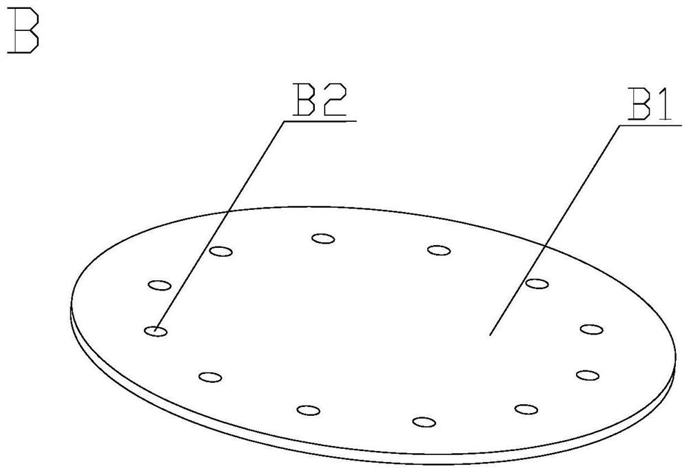 A steam discharge water tank with sound-absorbing function