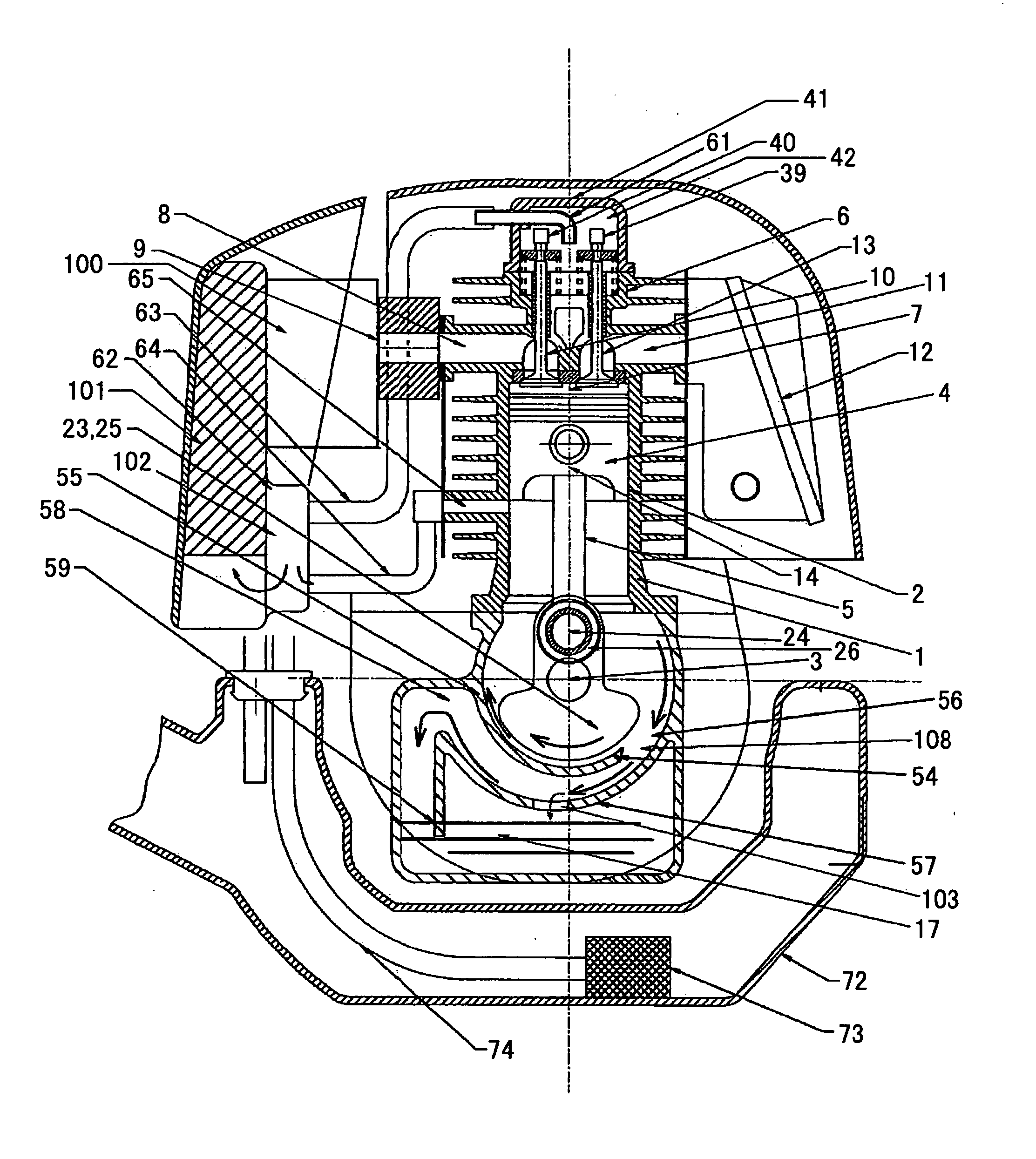 Engine lubrication method