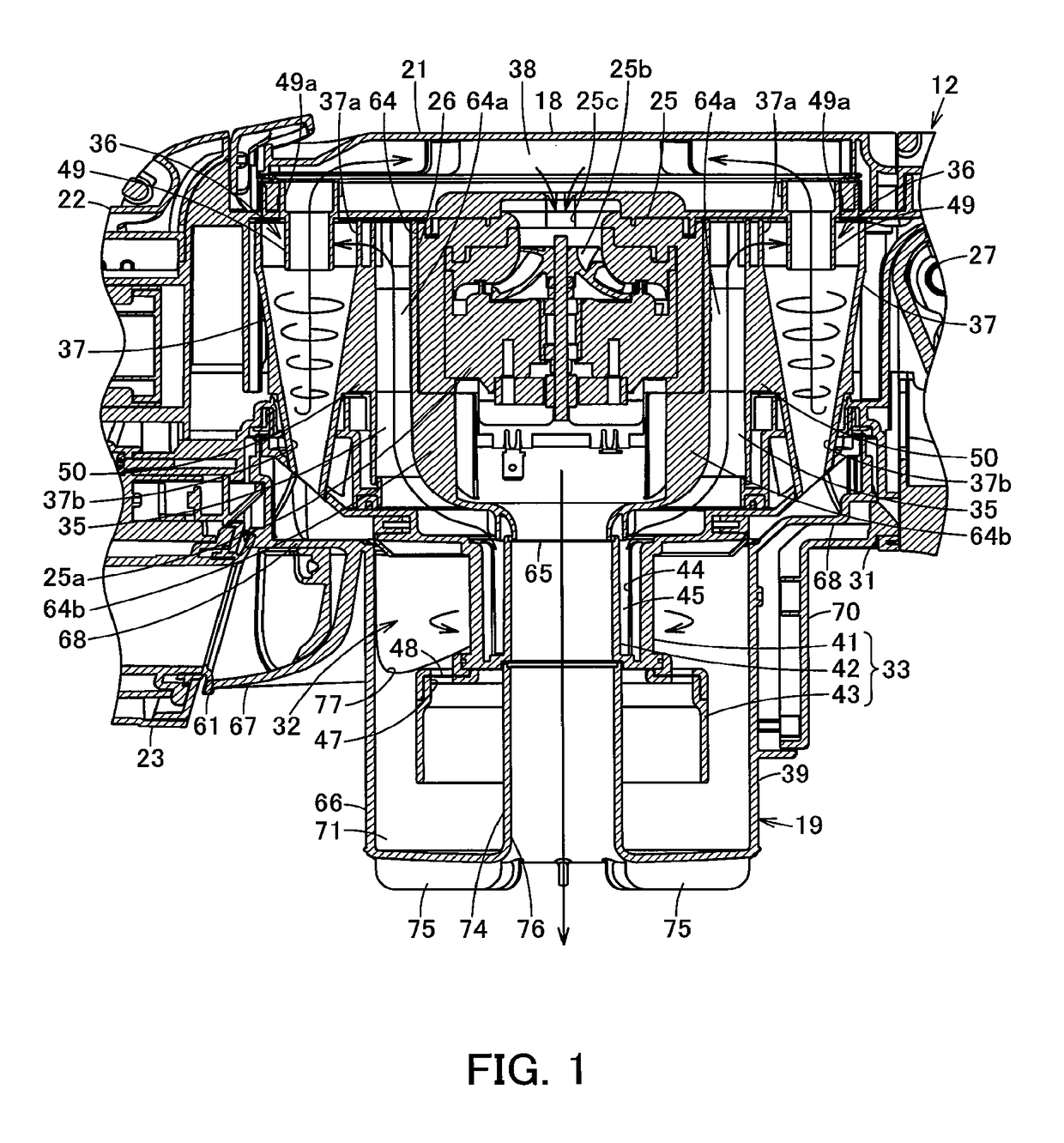 Electric vacuum cleaner