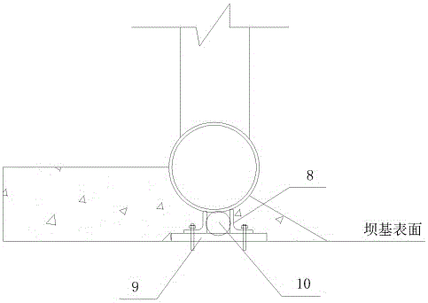 Hydraulic rotation steel dam