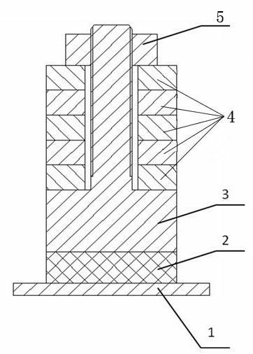 Vibration absorber with adjustable frequency installed on suspended support of automobile