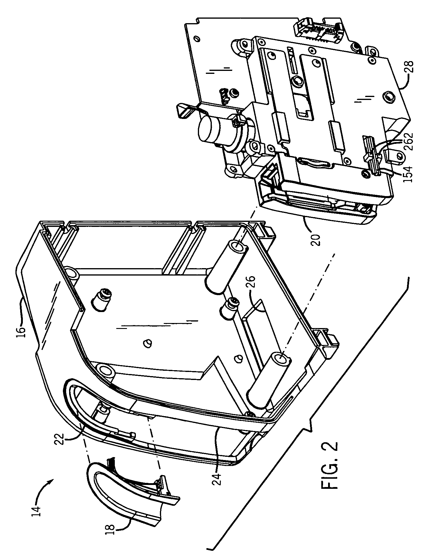 Fluid delivery device identification and loading system