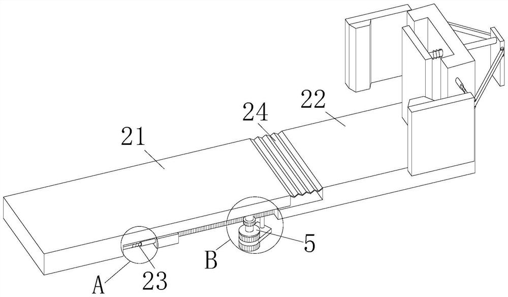 Antenatal crotch exercise device for obstetrics and gynecology department