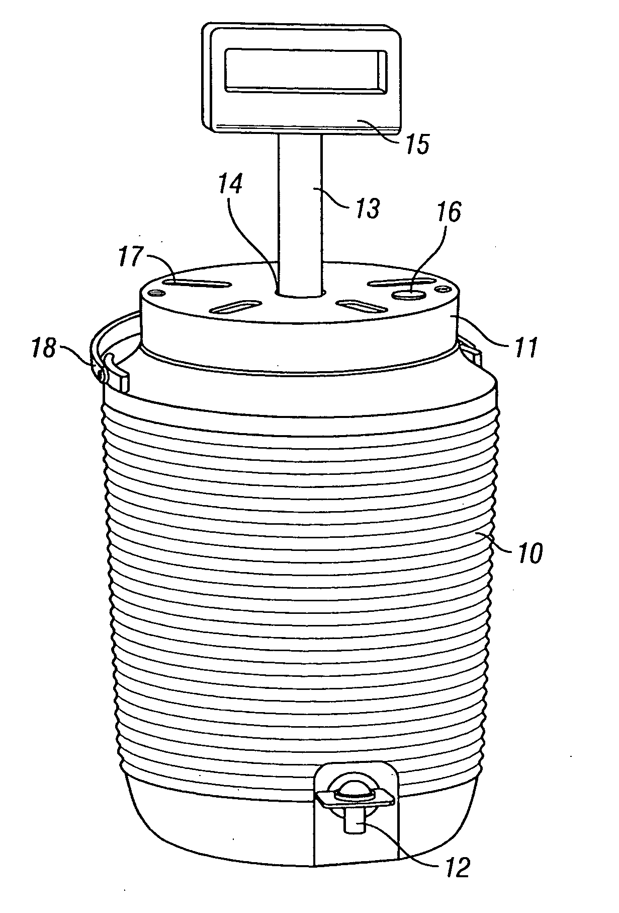 Portable clothes washing device