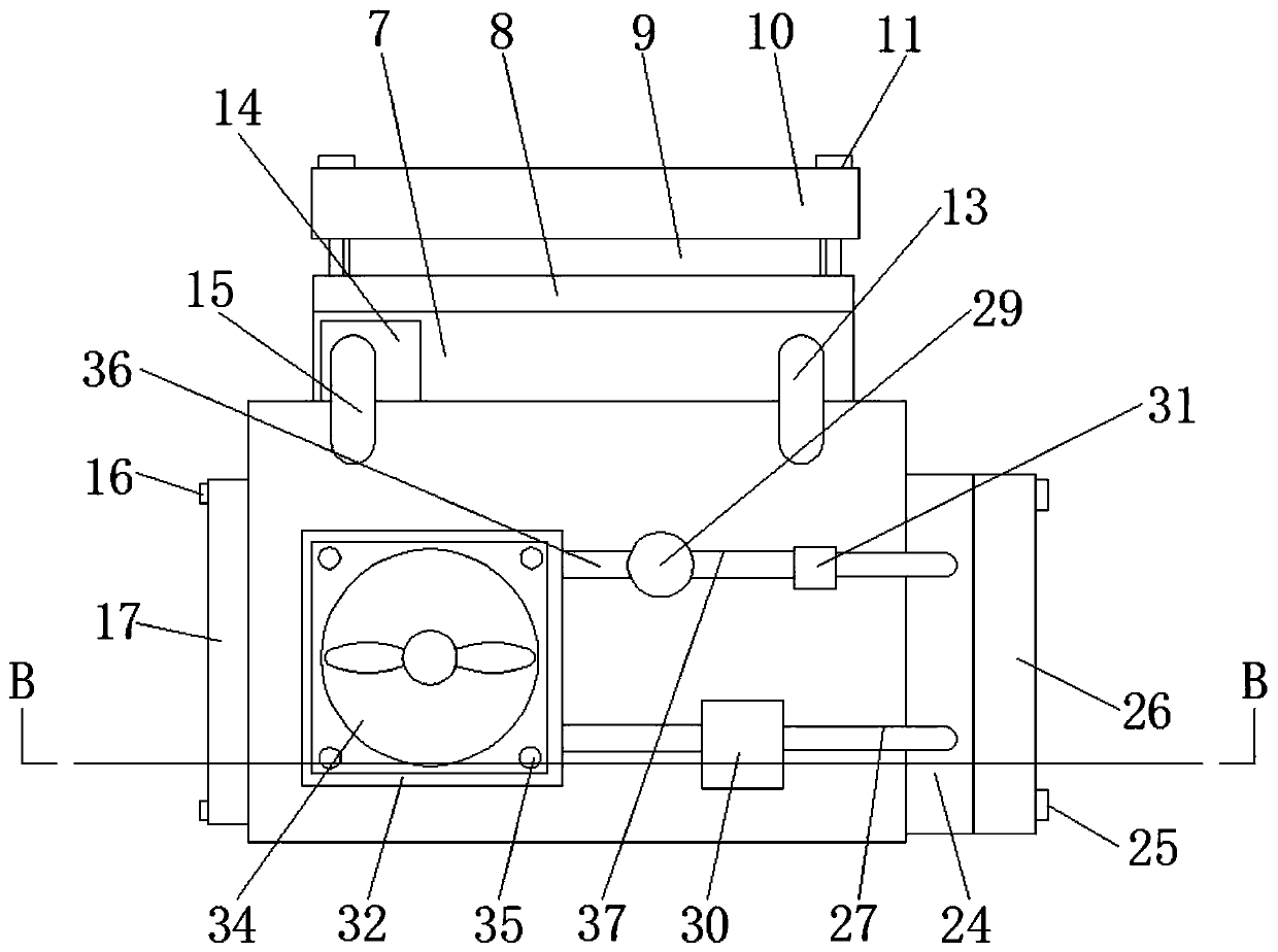 A cabinet for cloud computing servers with multiple heat dissipation