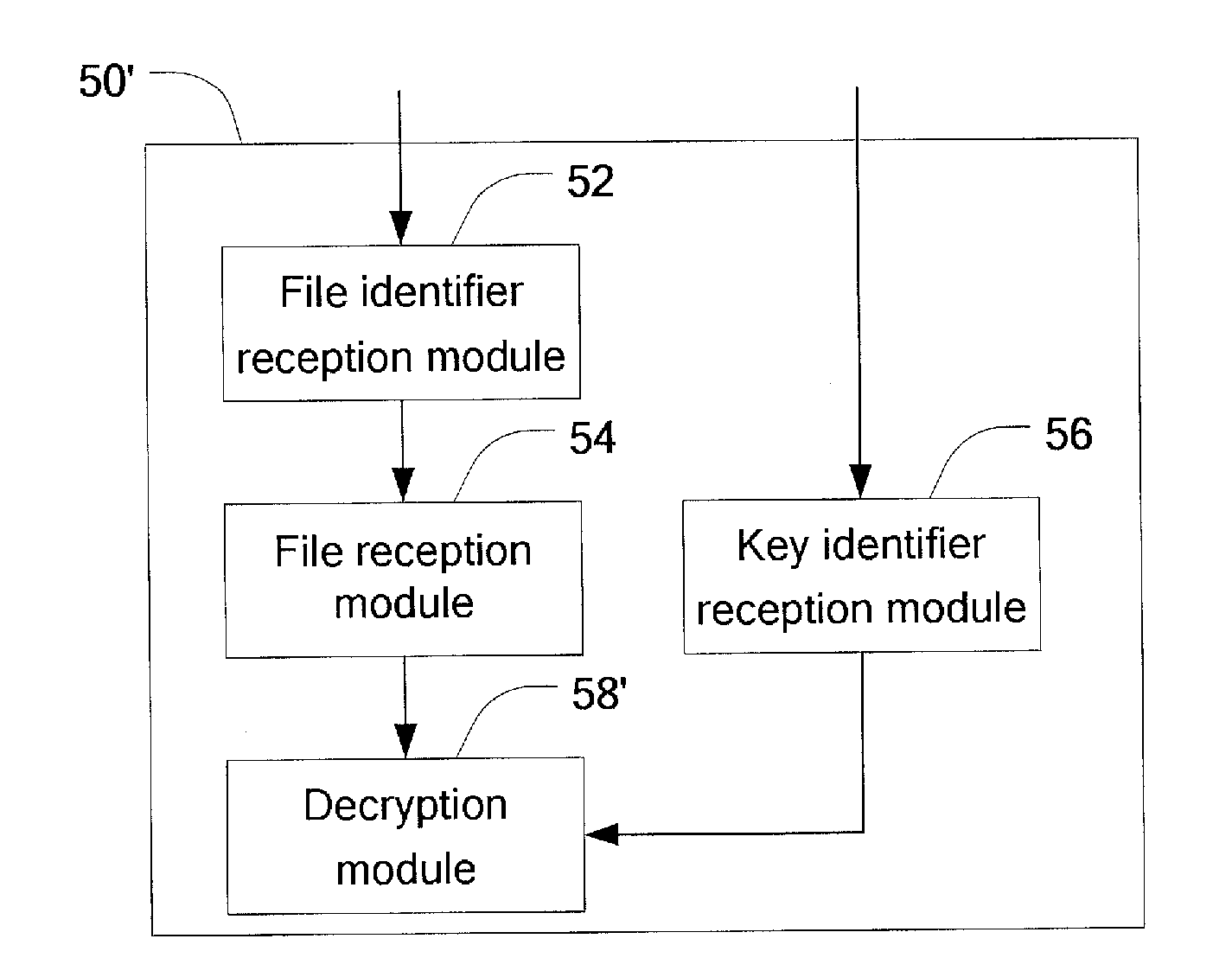 Data File Decryption Method, Decryption Device and Data Broadcasting System