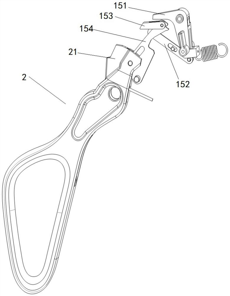 Stapler handle device and stapler with insurance mechanism