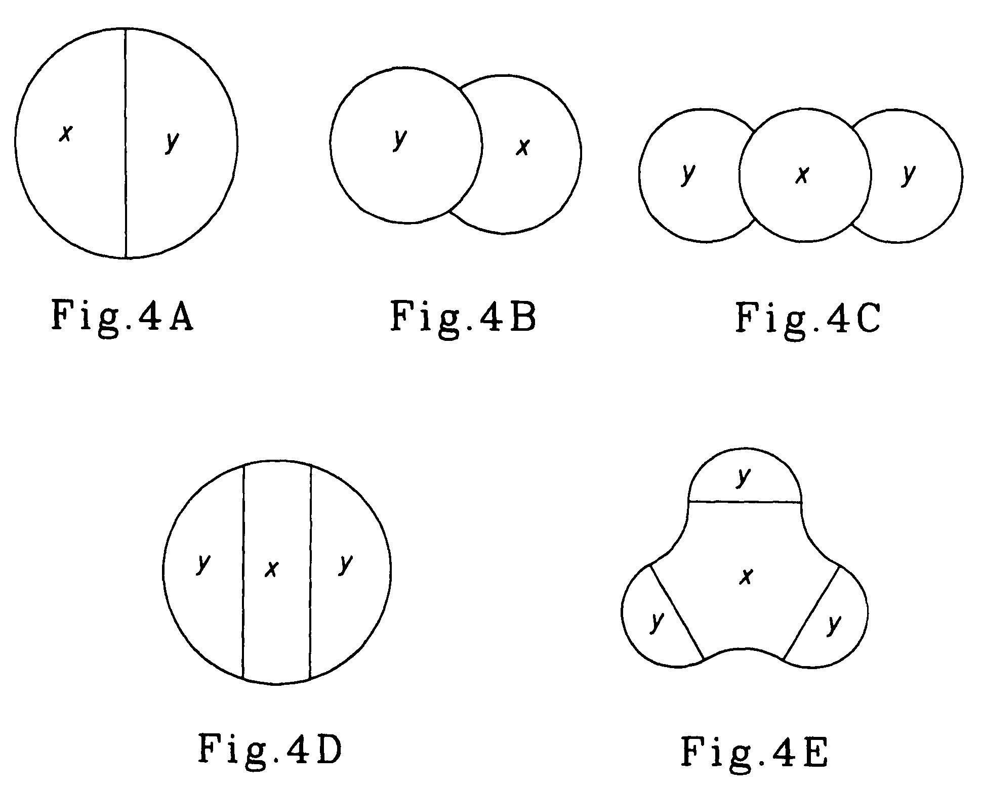 Multicomponent fibers comprising starch and polymers