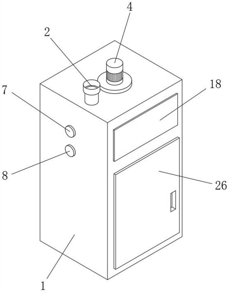 Environment-friendly garbage can forming device