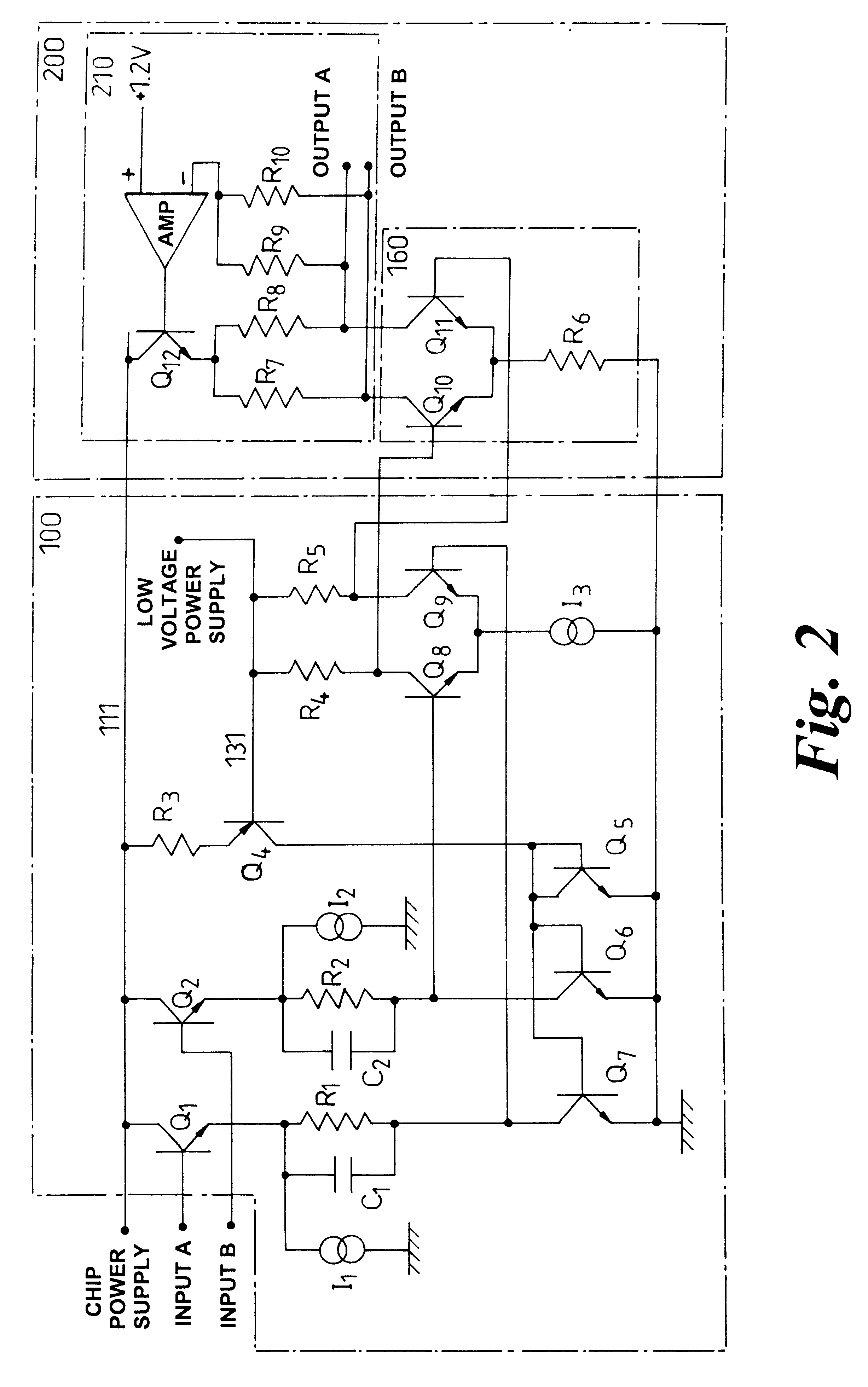 High speed level shift circuit for low voltage output