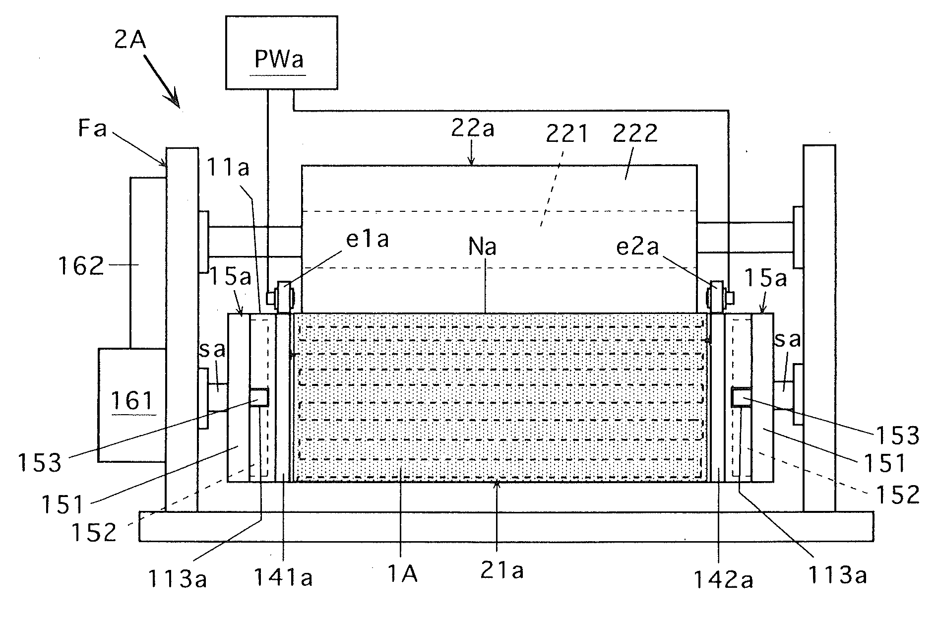 Cylindrical heating element and fixing device