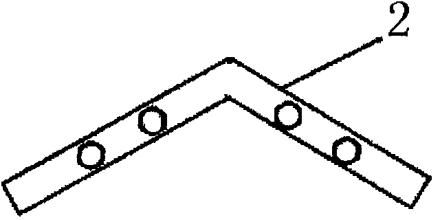 Energy-saving electric transmission line wire cross arm