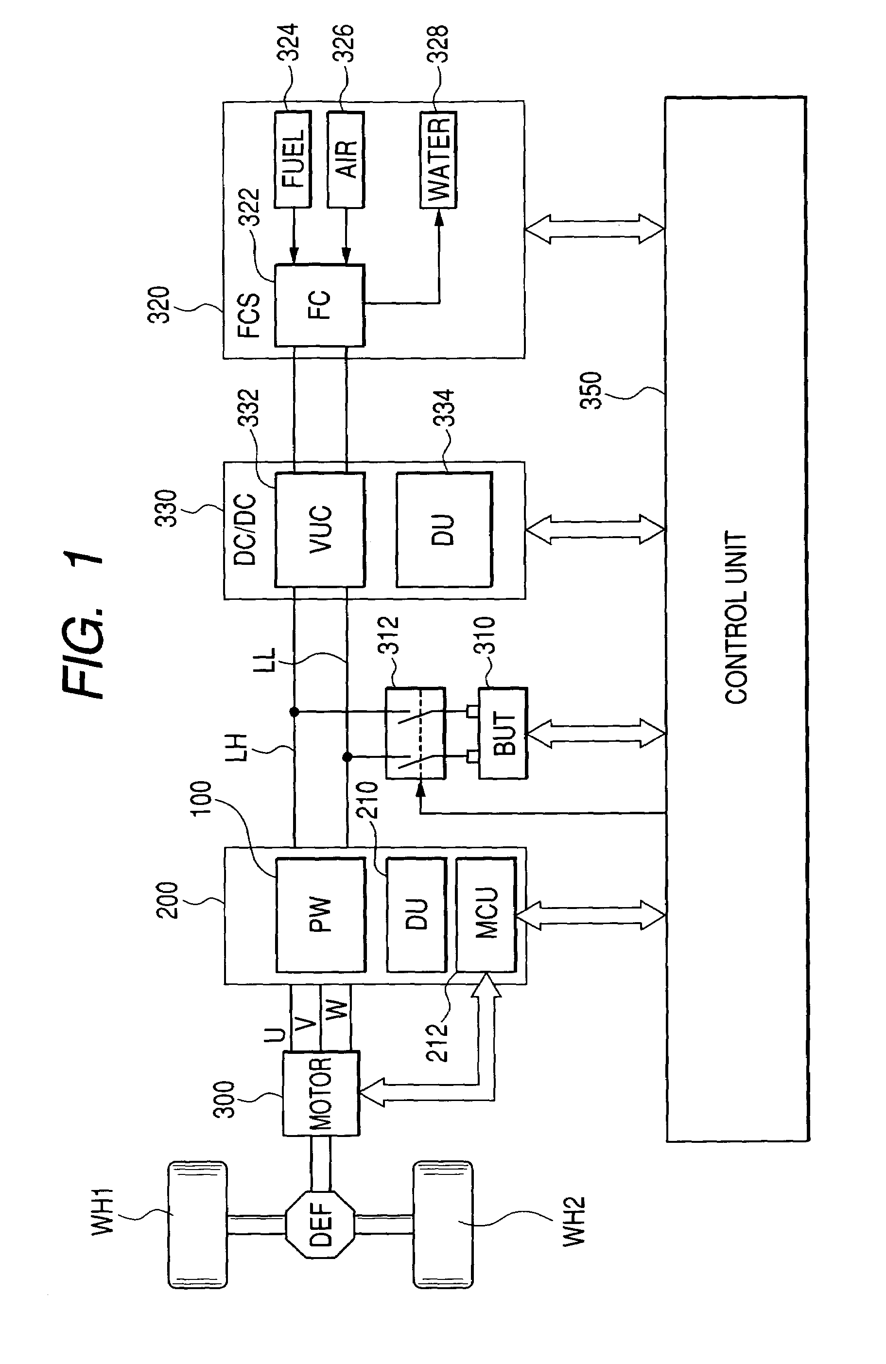 Inverter and vehicle drive unit using the same