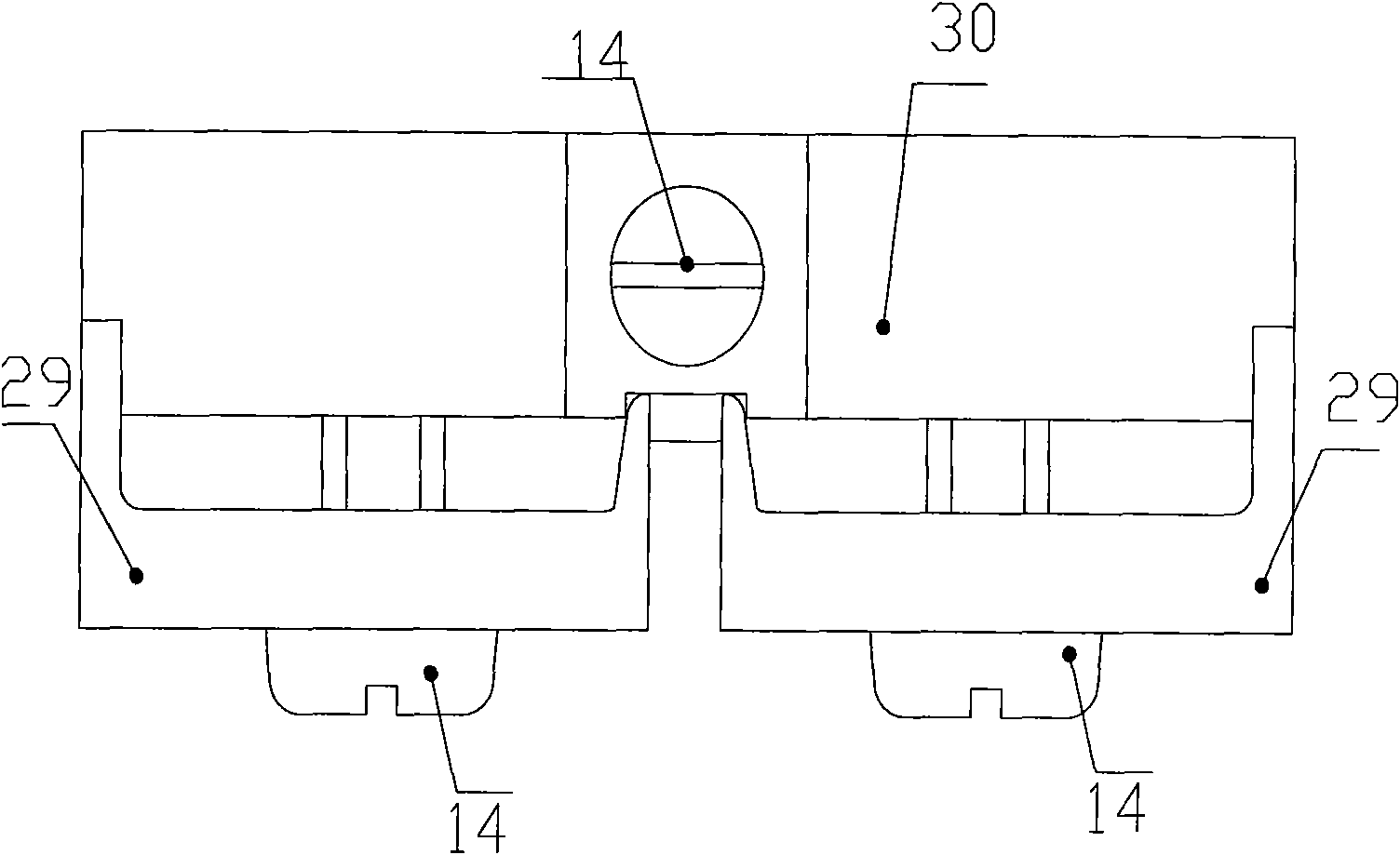 High temperature strain foil performance parameter tester and test method thereof