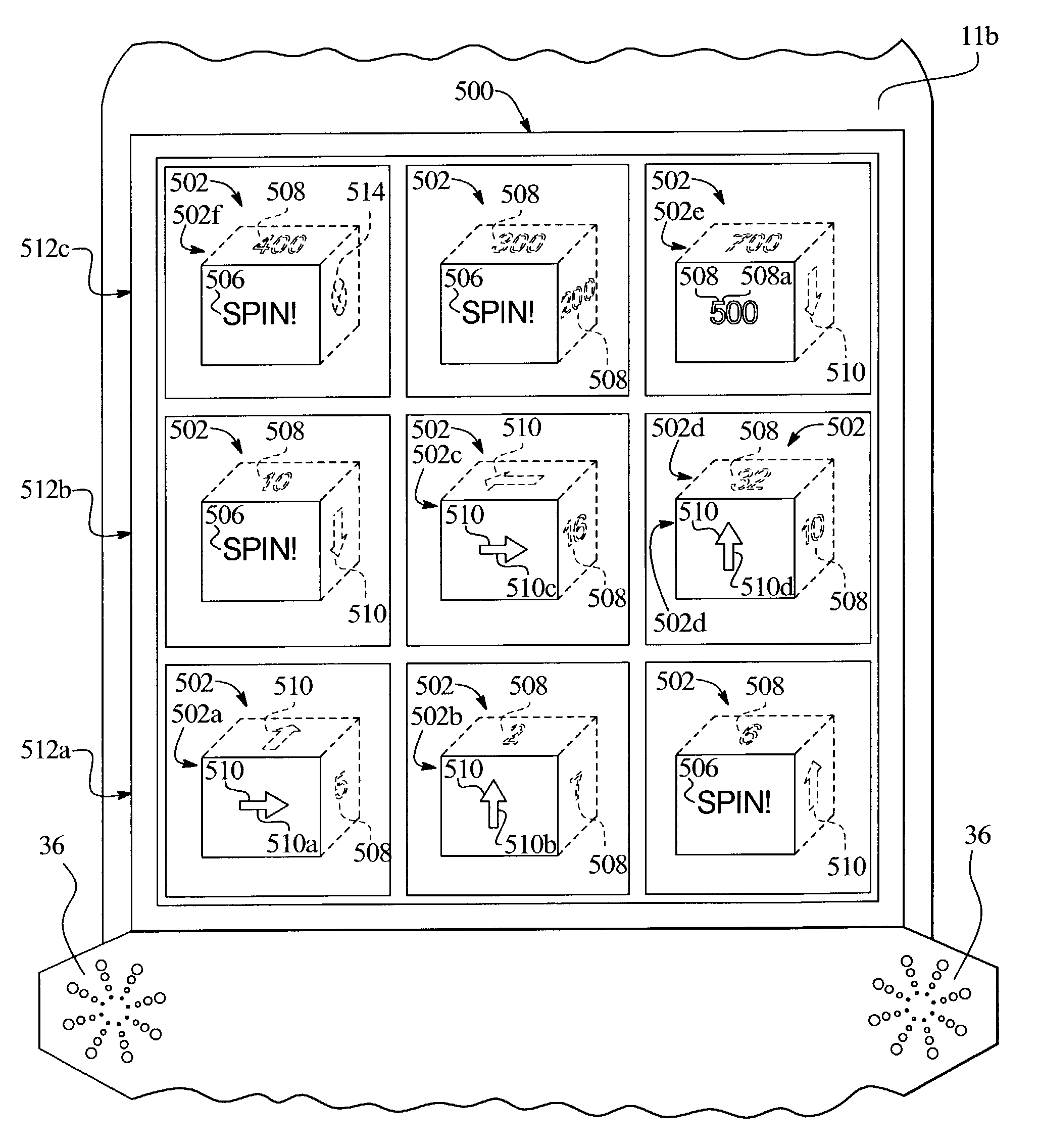 Gaming device having a mechanical award indicator