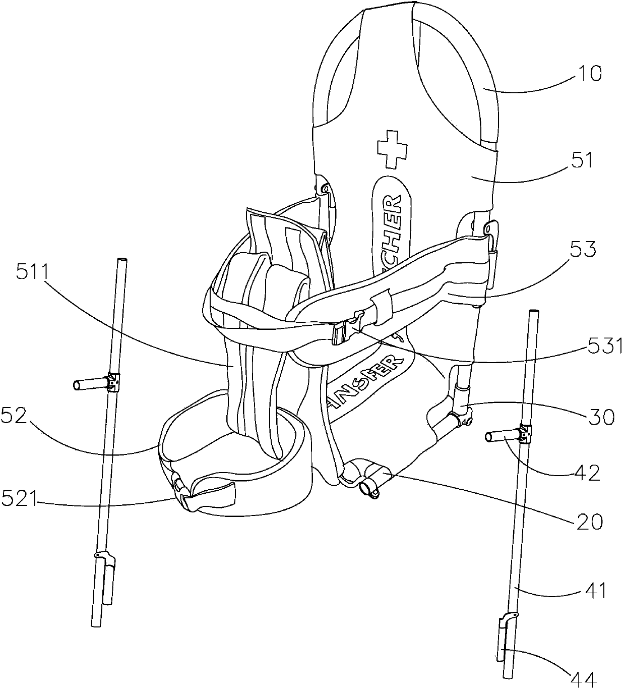 Multifunctional rescue stretcher