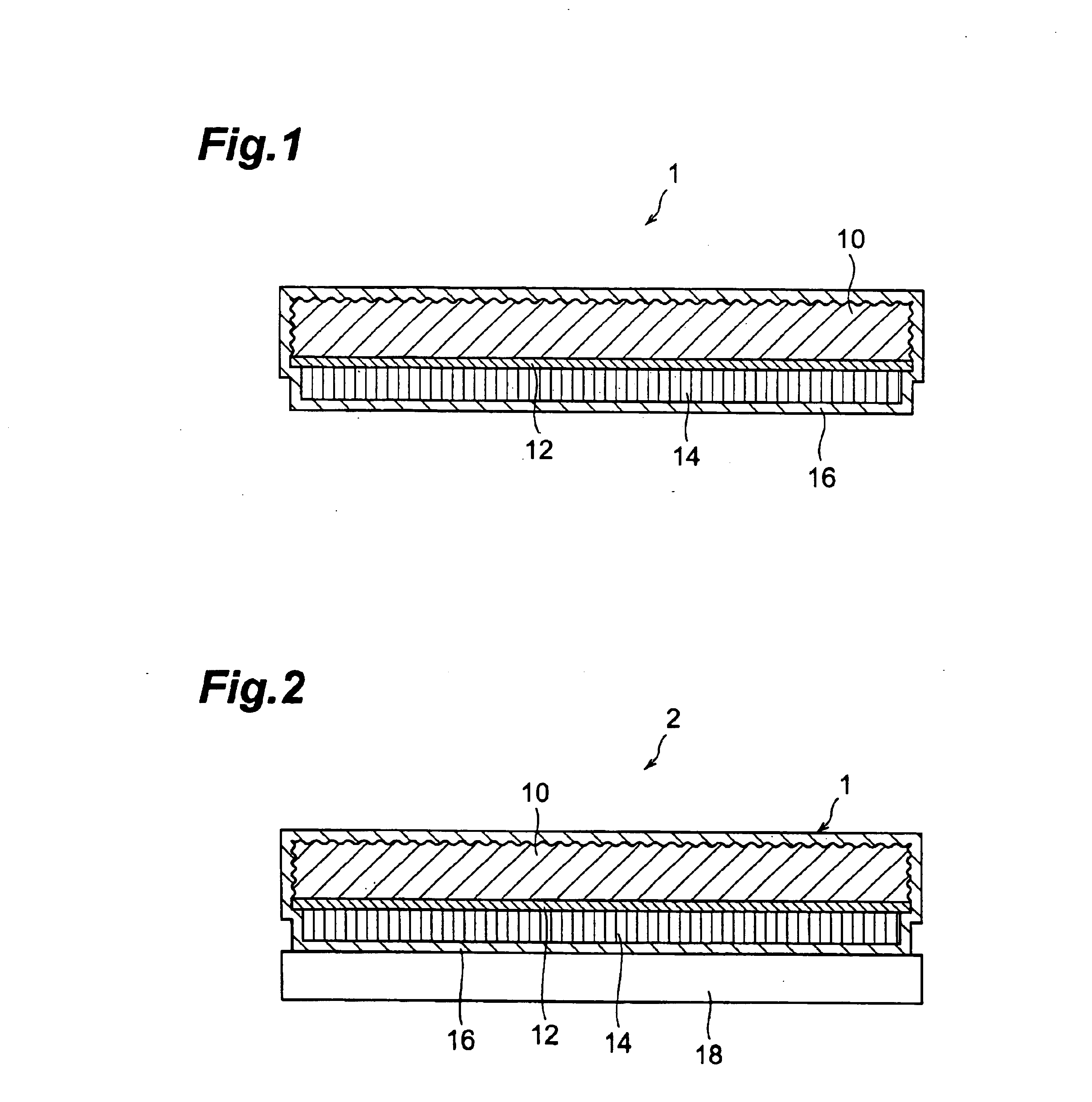 Scintillator panel and radiation image sensor