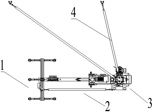 Automatic partition plate arranging device