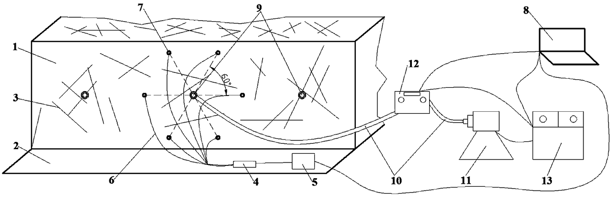 Fractured rock mass intelligent grouting measurement and control system and implementation method thereof