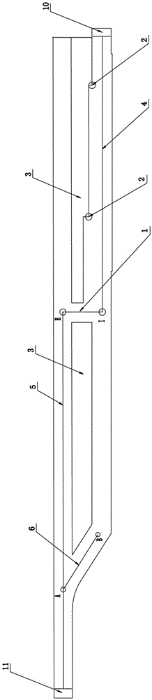 Novel discharging device